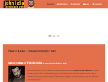 Tablet Screenshot of johnleao.com